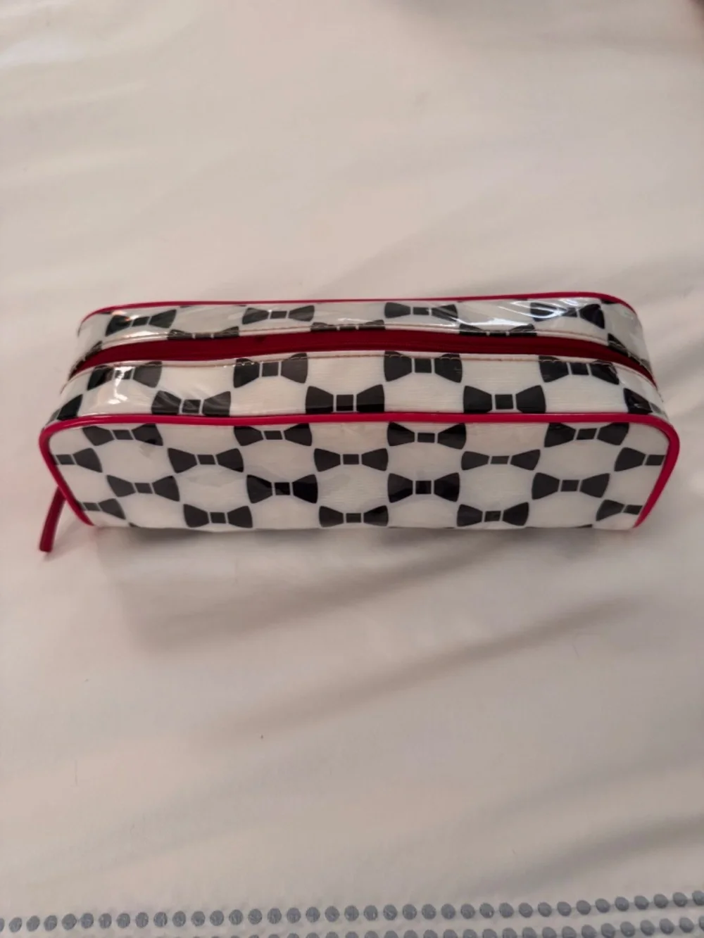 Kate Spade New York Bow Cosmetic Makeup Bag